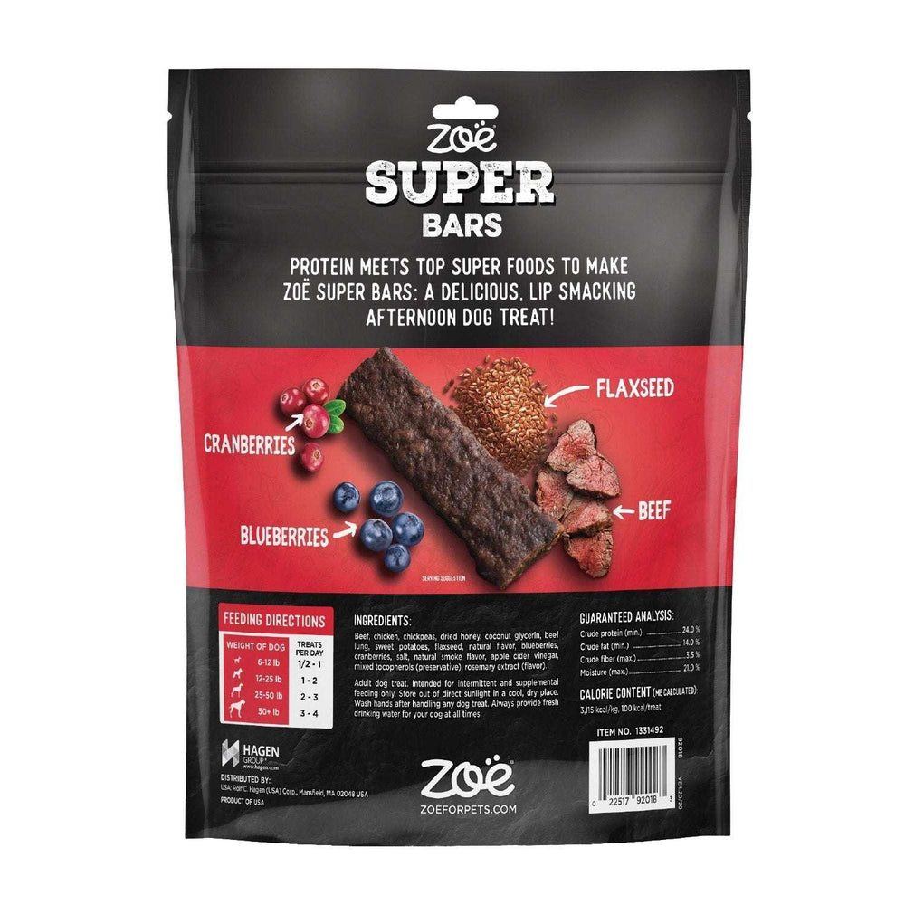Zoe Super Bars Beef Recipe 2/2lb Bags - USA MEGA SHOP