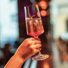 Zwiesel Echo Champagne 13.4 oz Glasses, Set of 4