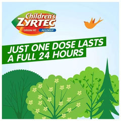 Zyrtec Children’s 24-Hour Allergy Relief Syrup, Grape Flavor, 4 fl oz Bottles, 3 Pack