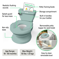 Ingenuity My Size Potty Pro - Green - USA MEGA SHOP