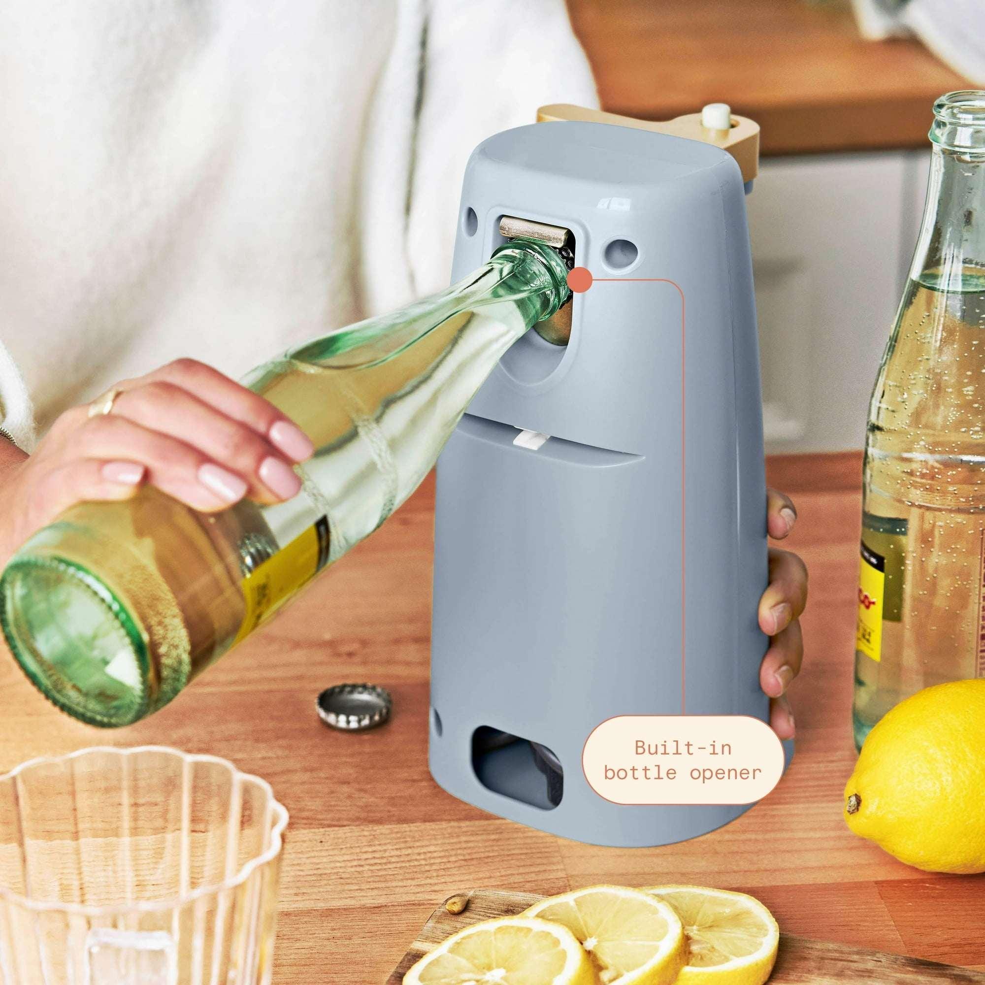Beautiful Easy-Prep Electric Can Opener, White Icing by Drew Barrymore