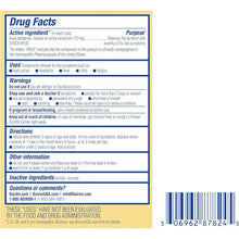 Oscillococcinum Drug Facts panel with warnings, directions, and barcode