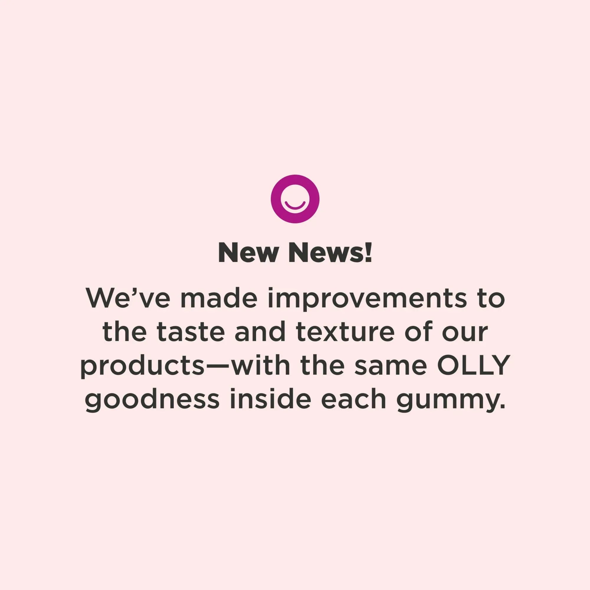 OLLY Teen Girl Multivitamin Gummy, Wellness Support, Strawberry Melon Flavored, 70 Ct
