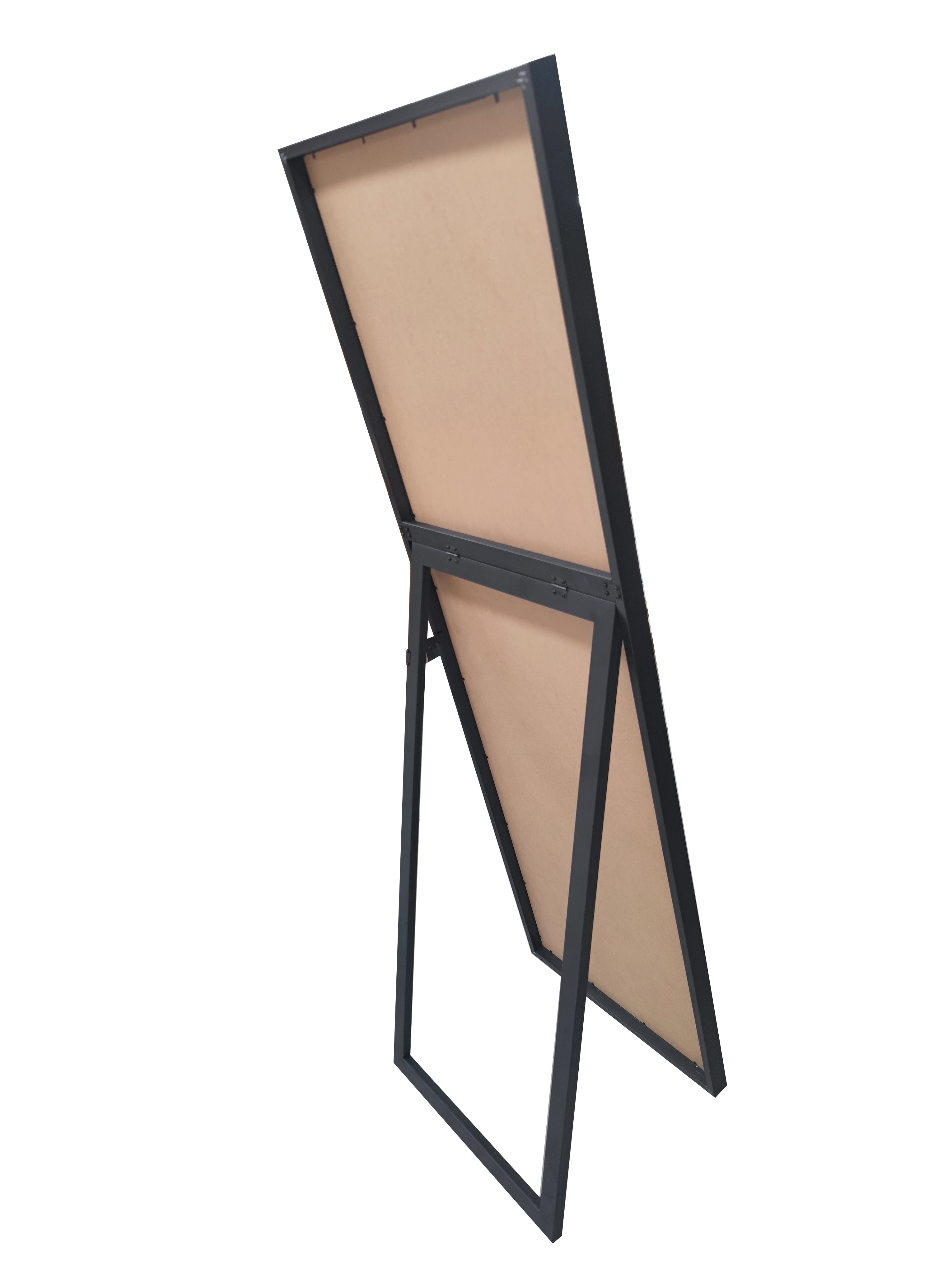 Mainstays 17” x 58” Black Framed Full Length Floor Mirror for Living Room and Bedroom