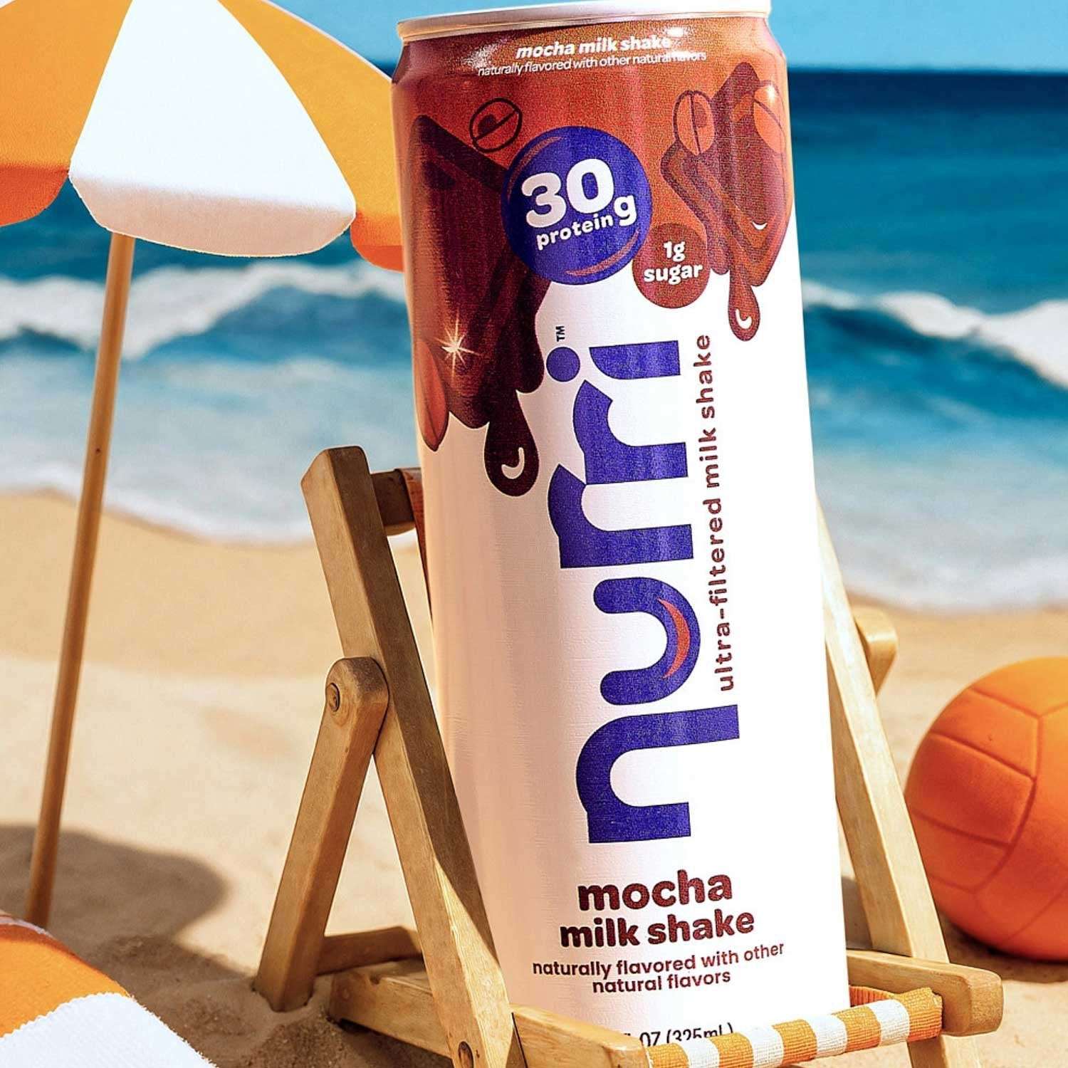 Nurri 30g Protein Mocha Coffee Milk Shake 11 fl. oz., 12 pk.