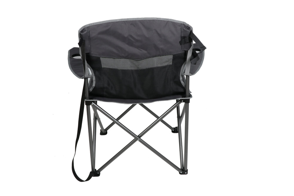 Ozark Trail Oversized Big and Tall Camp Chair with Cup Holders, Green, Adult, - USA MEGA SHOP