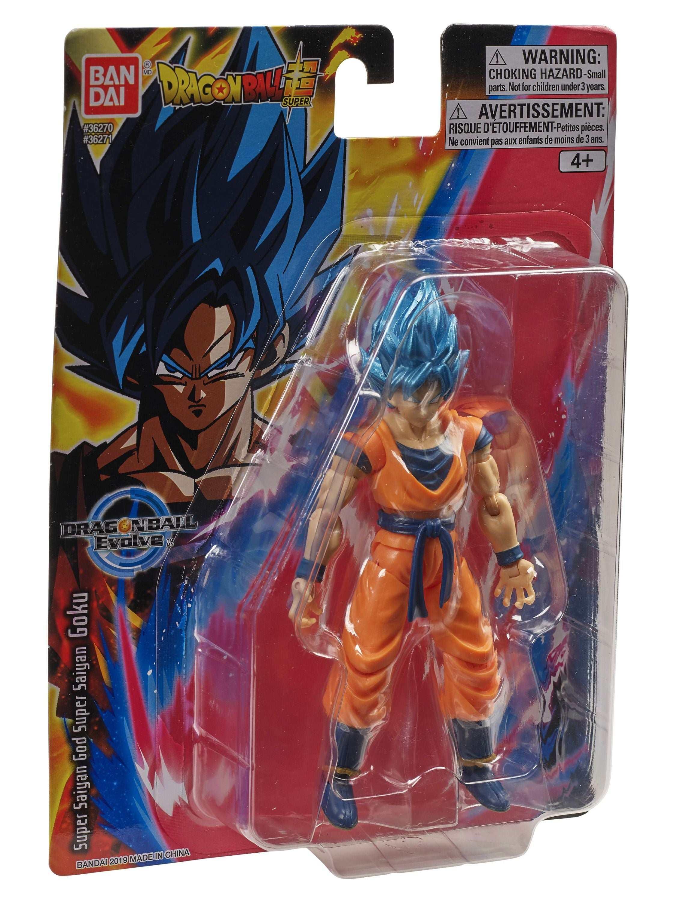 Dragon Ball Super Evolve - Super Saiyan Blue Goku 5"toy - USA MEGA SHOP