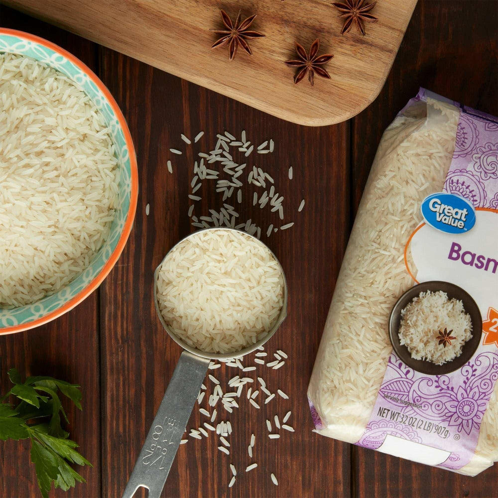 Great Value Basmati Rice, 2 lb - USA MEGA SHOP