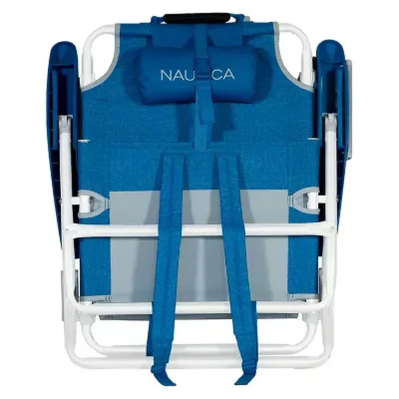 Nautica Beach Chair with Cooler 2 Pack (Assorted Colors)