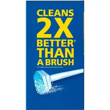 ToiletWand refill package panel reading Cleans 2X better than a brush