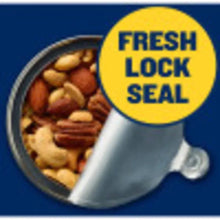 PLANTERS canister lid with Fresh Lock Seal sticker