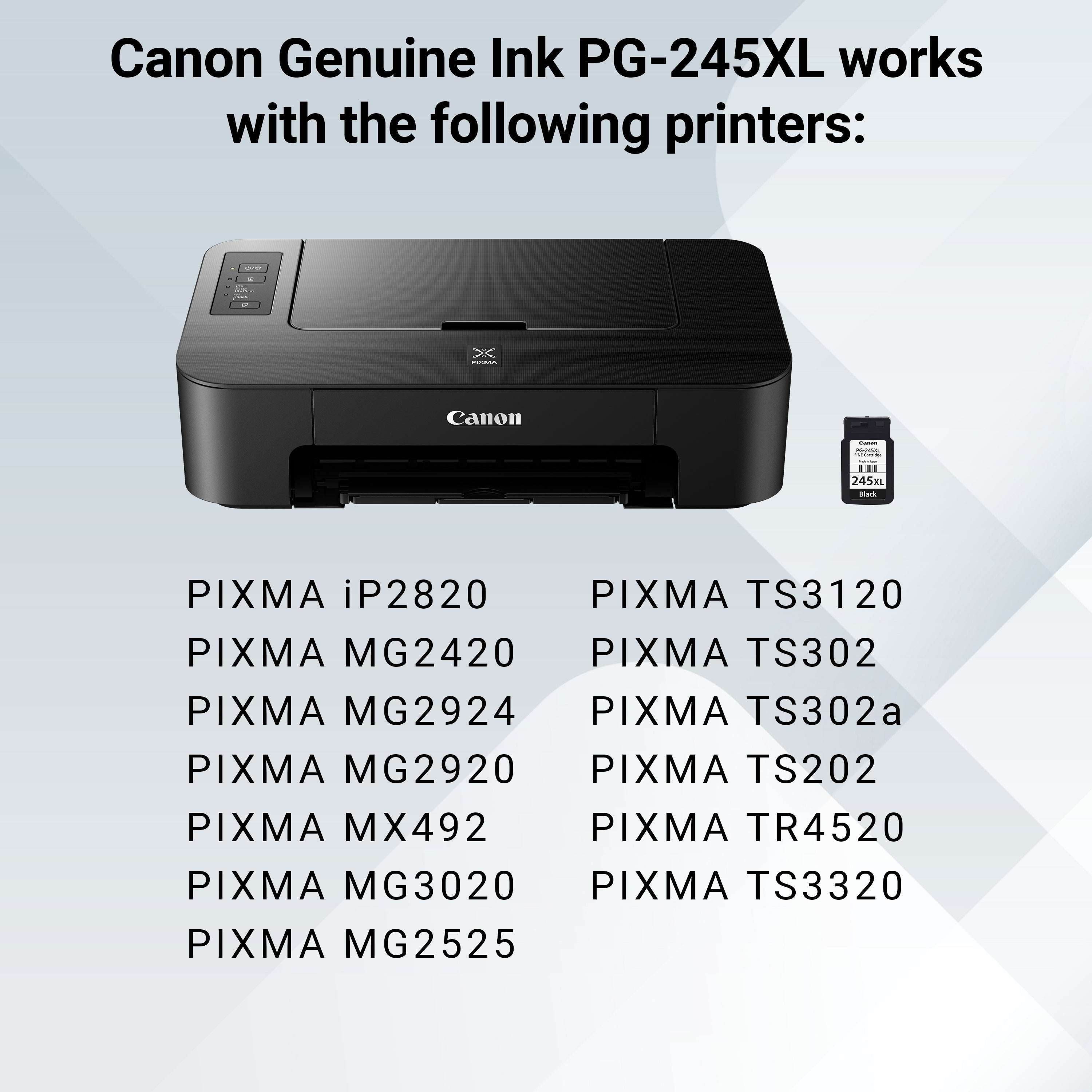 Canon PG-245 XL High Yield Black Ink Cartridge