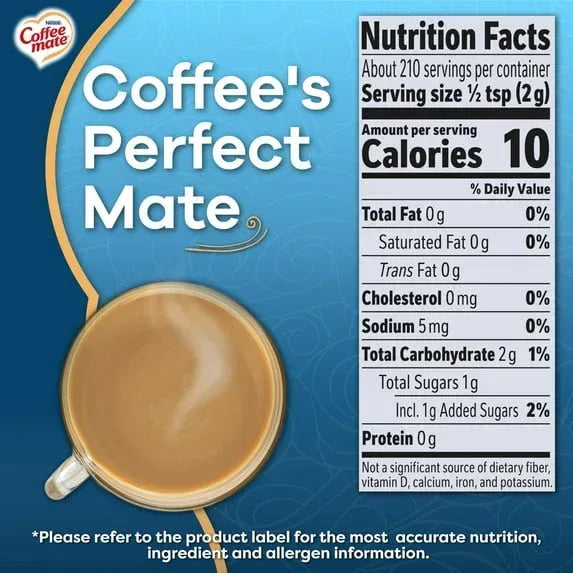 Coffee mate French Vanilla Powder Coffee Creamer, 15 oz