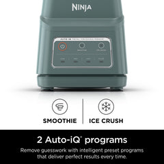 Ninja Professional Plus Blender, Smoothies, Ice Crush with 2 Auto-iQ Preset Programs, 1200W, 72 Oz, BN700 Sage