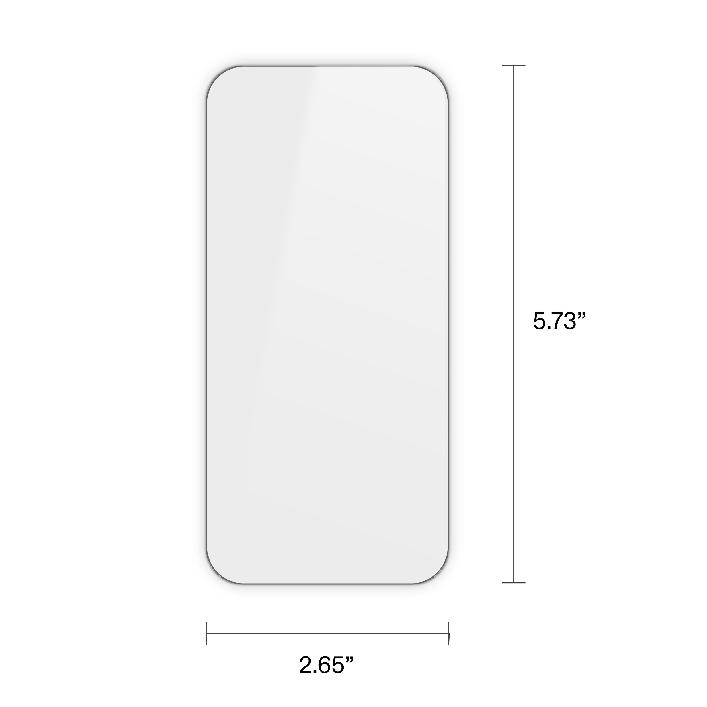 onn Corning Glass Screen Protector for iPhoneÂ® 17 Pro, Made with Durable Glass by Corningâ„¢ for Ultimate Protection, Includes Easy Application Tray