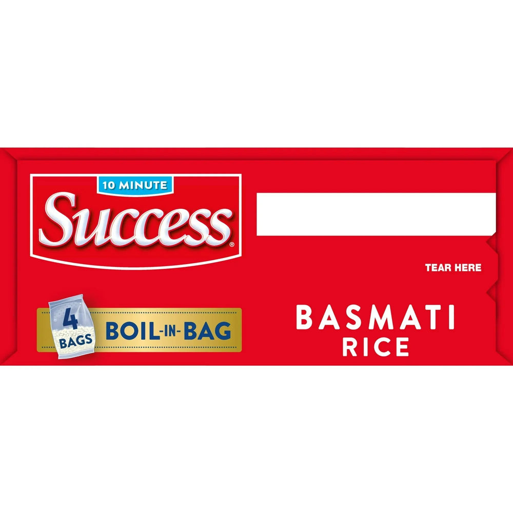 Success Boil-in-Bag Basmati Rice, Gluten Free, 14 oz Box - USA MEGA SHOP