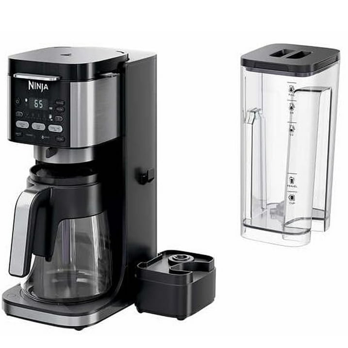 Restored Ninja DualBrew Black 12-Cup Drip Coffee Maker (Refurbished)