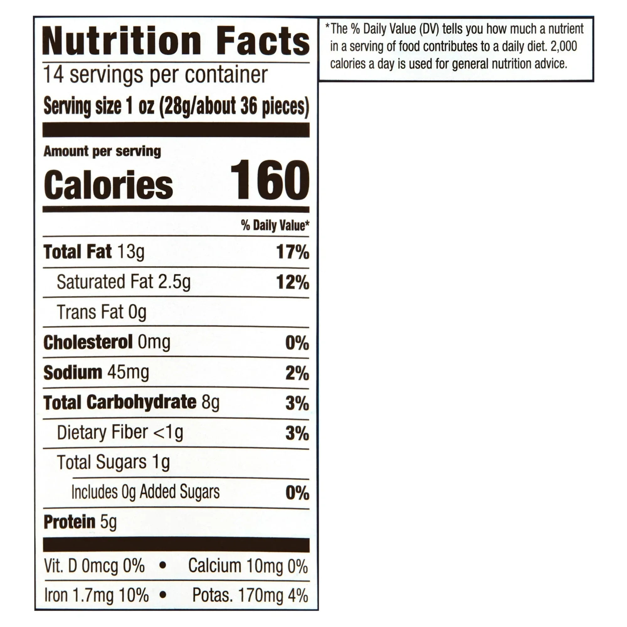Great Value Lightly Salted Cashew Halves & Pieces, 14 oz