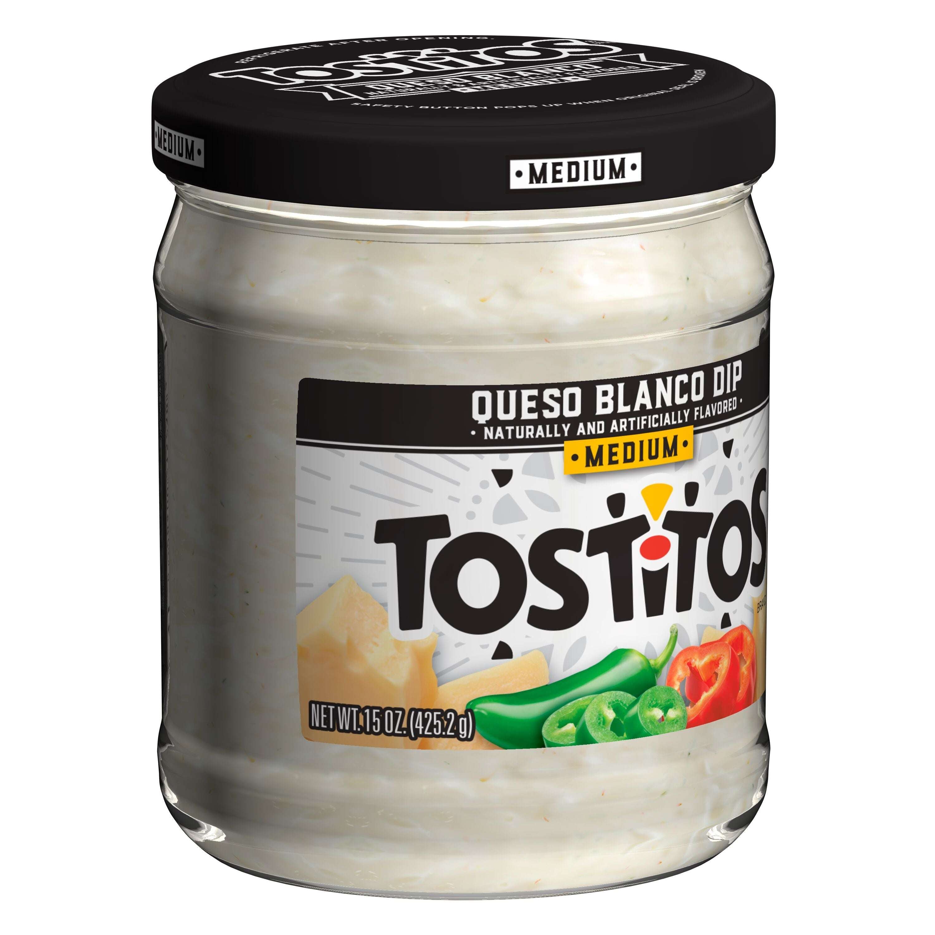 Tostitos Queso Blanco Dip, 15.0 oz Jar