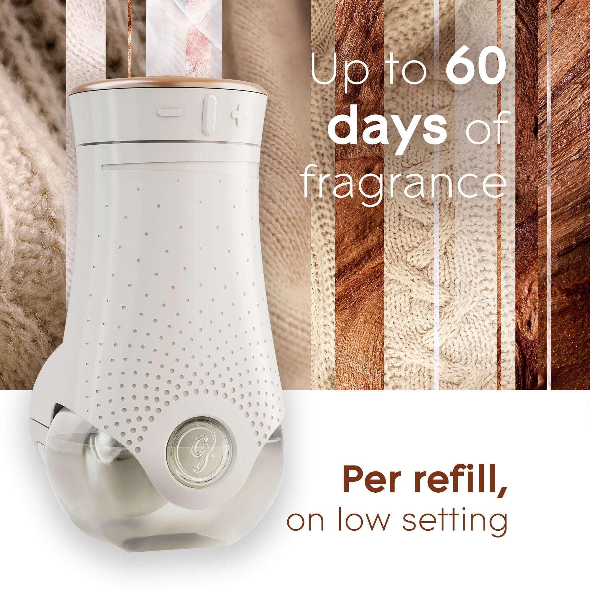 Glade PlugIns Scented Oil 10 Refills, Air Freshener, Cashmere Woods, 10 x 0.67 oz