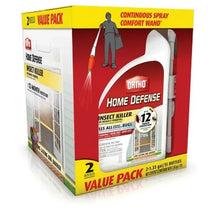 Ortho Home Defense insect killer value pack box with two bottles and comfort wand