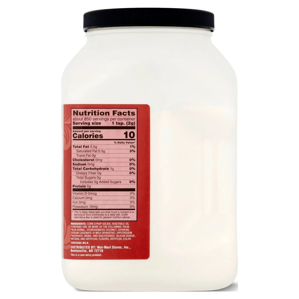 Great Value Original Value Size Coffee Creamer, 60 oz - USA MEGA SHOP