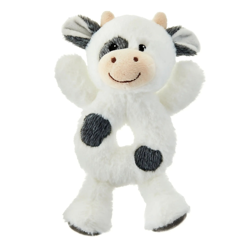 Spark Create Imagine Plush Cow Rattle, 0+ - USA MEGA SHOP