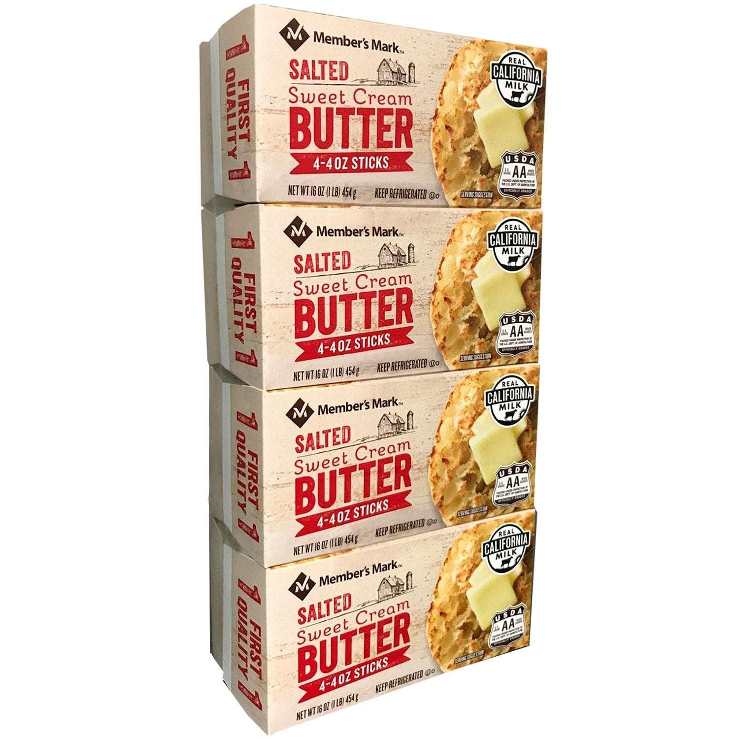 Member's Mark Salted Sweet Cream Butter 4 lbs.