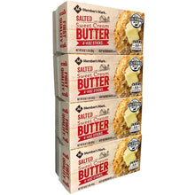 Salted sweet cream butter sticks carton, stacked multipack of 4 boxes