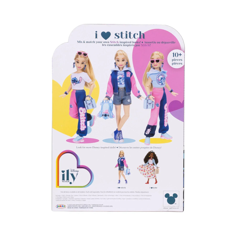 Disney Ily I Love Stitch Deluxe Fashion Doll - USA MEGA SHOP