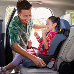 Cosco Kids Finale DX 2-in-1 Booster Car Seat, Rainbow