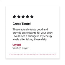 Verified buyer review card for Force Factor beetroot supplement with 5-star rating