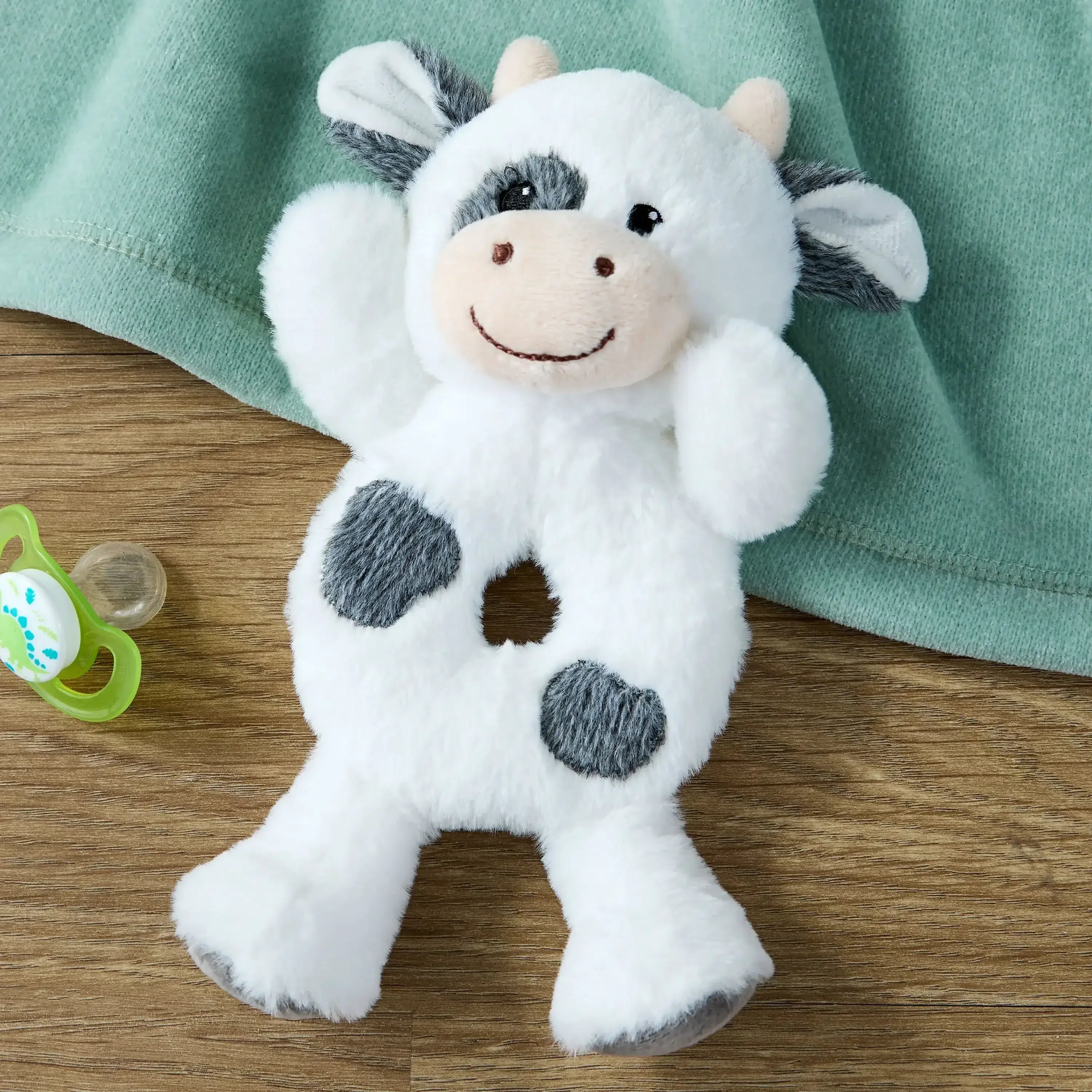 Spark Create Imagine Plush Cow Rattle, 0+ - USA MEGA SHOP