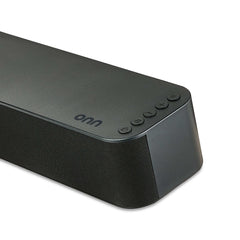 onn Bluetooth 2.0 Channel Soundbar with Multi-Color LED Lighting, 20", Black