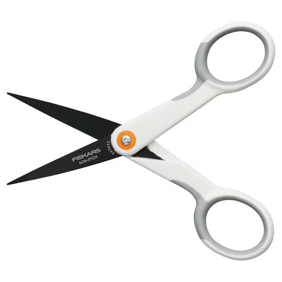Fiskars 5" Micro-Tip Premier Scissors 5" with Softgrip
