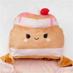 Squishmallows Kids' Hooded Blanket Sawtelle The Strawberry Pancakes