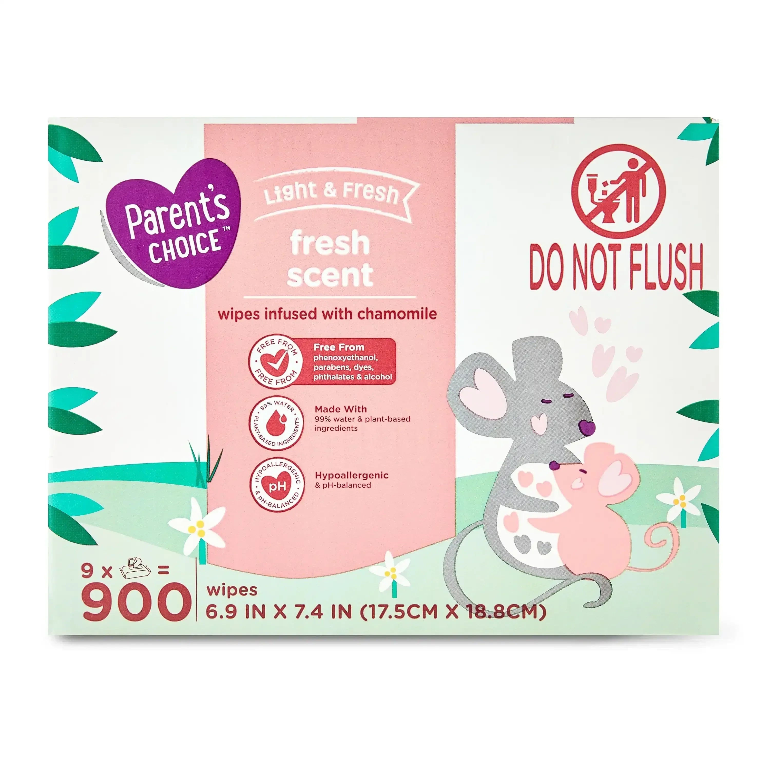 Parent's Choice Fresh Scent Baby Wipes - USA MEGA SHOP