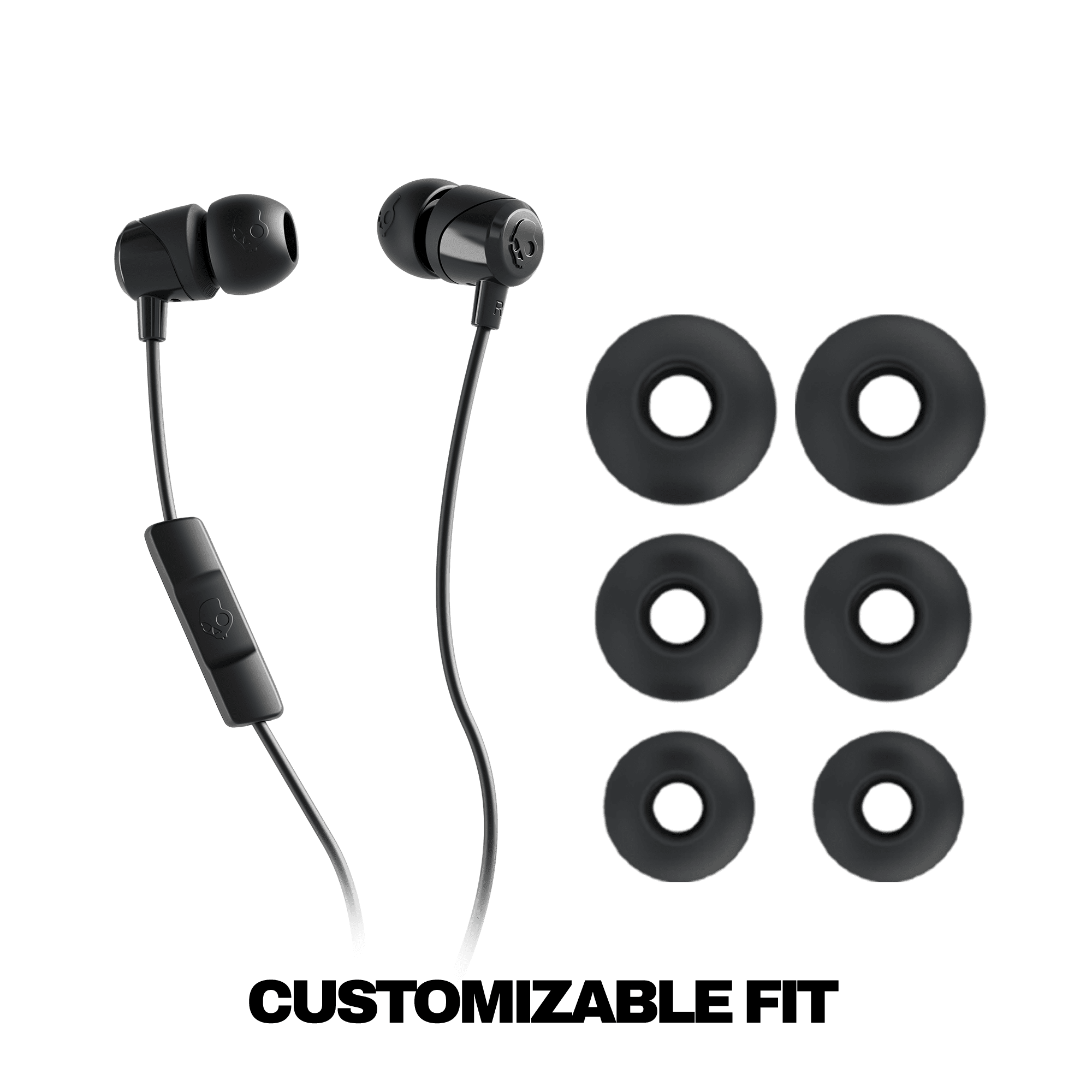 Skullcandy Jib XT in-ear Earbuds with Microphone, USBC, Black