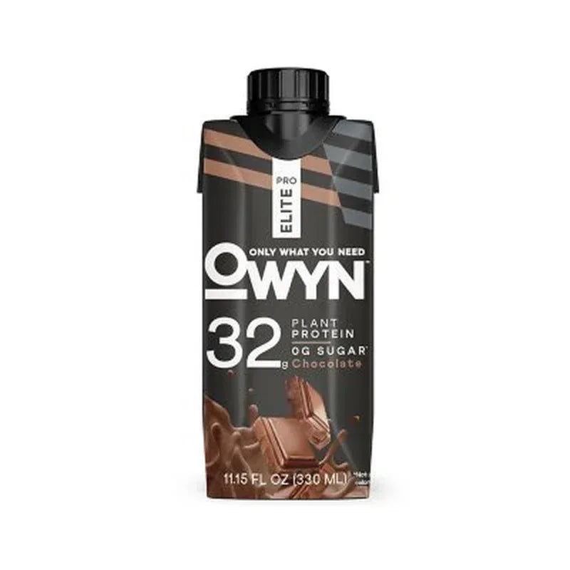 OWYN Pro Elite 32G Keto Plant Protein Shake, Chocolate (11.15 Fl. Oz, 15 Pk.)