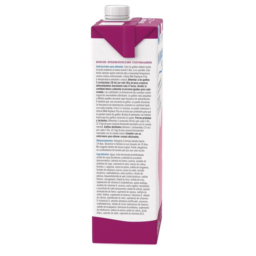 PetAg Milk Replacer Plus Liquid for Cats and Kittens, 32 fl oz - USA MEGA SHOP
