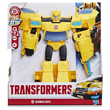 Transformers Bumblebee Sting Attack action figure package with character and vehicle art.