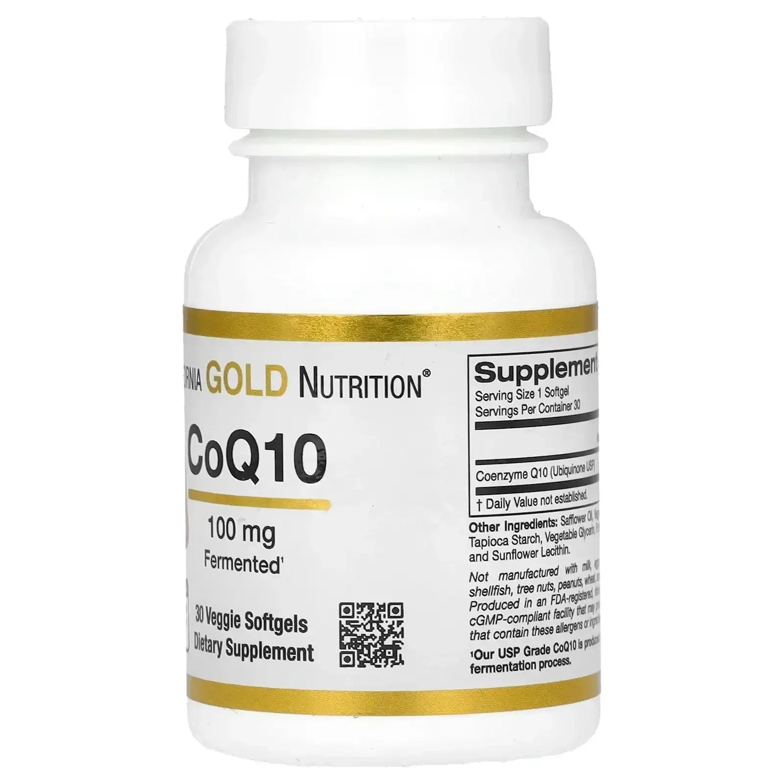 California Gold Nutrition CoQ10 – Antioxidant Supplement