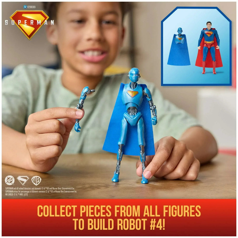 DC Comics SUPERMAN, Superman 6-inch Action Figure, for Ages 4 and up - USA MEGA SHOP