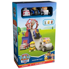PAW Patrol tower gift pack box with toy cars and figures
