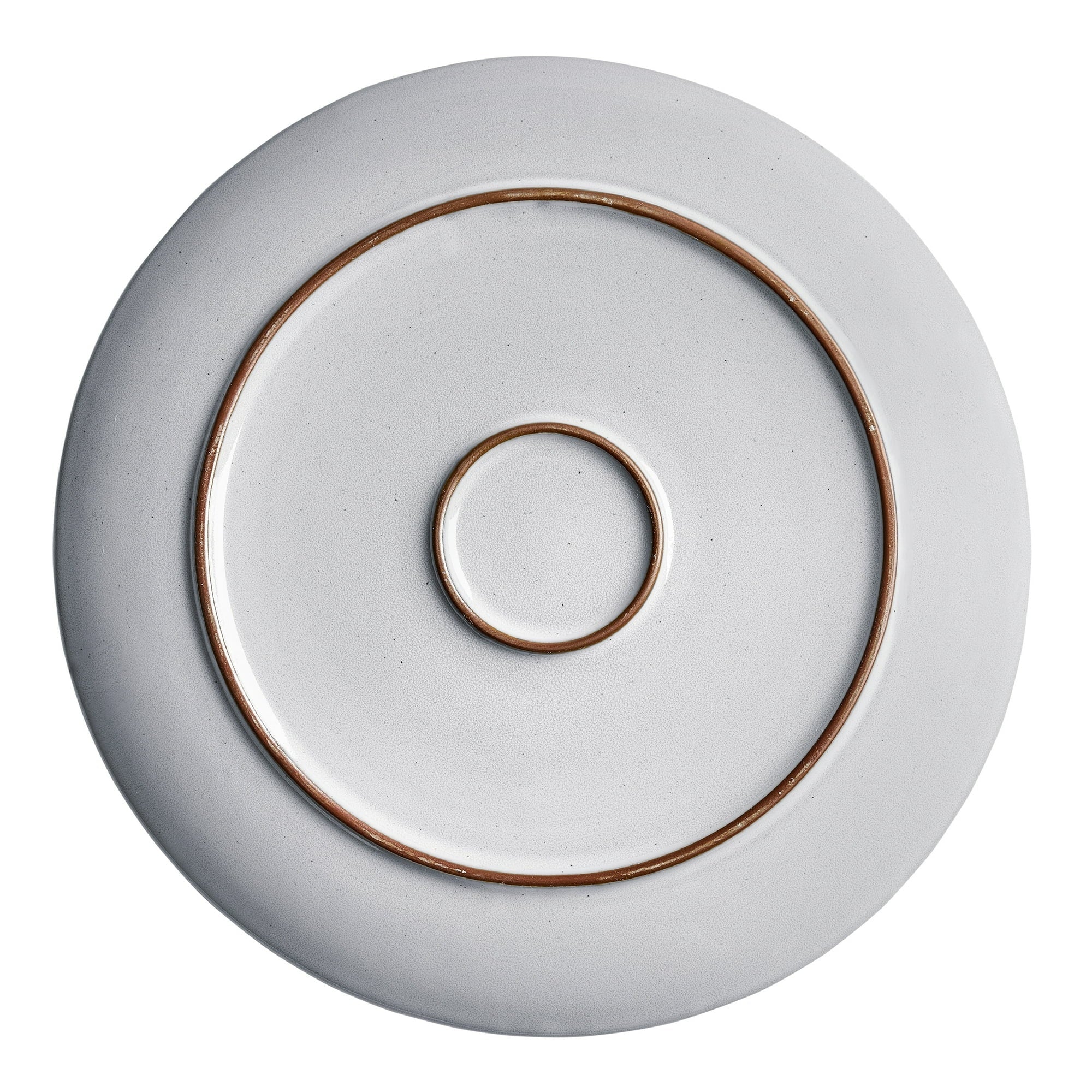 Better Homes & Gardens Ellie Collection Gray Stoneware Dinner Plate, 10.7inch