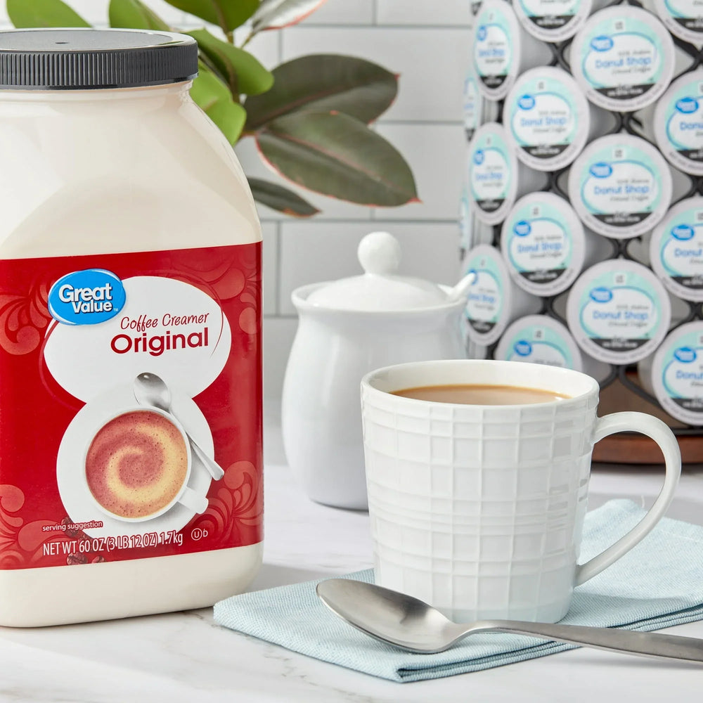 Great Value Original Value Size Coffee Creamer, 60 oz - USA MEGA SHOP