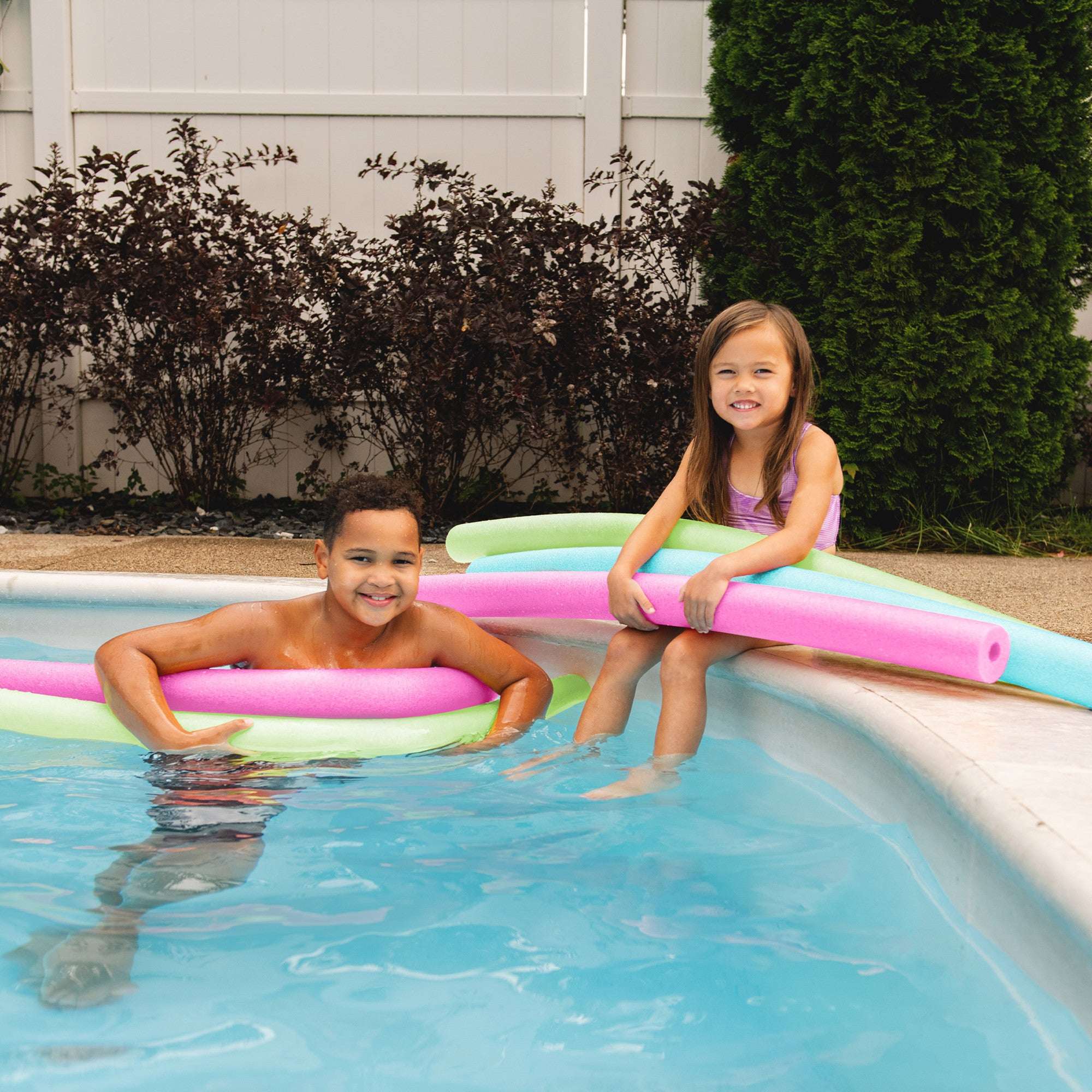 (8 pack) Big Joe Swim Pool Noodle (Single Unit), Green, 50 inches long