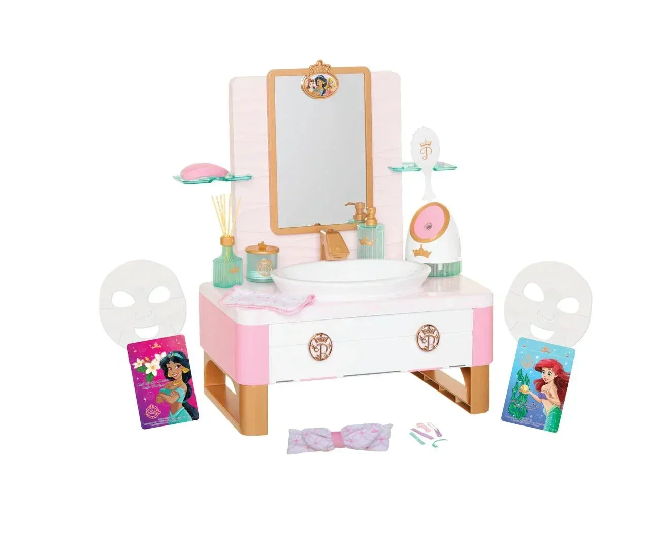 Disney Princess Style Collection Deluxe Day Spa with 20 Accessories Child Age 3 Years - USA MEGA SHOP