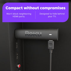 Roku Streaming Stick 4K - HDR & Dolby Vision Roku Streaming Device for TV with Voice Remote & Long-Range Wi-Fi - Free & Live TV - USA MEGA SHOP