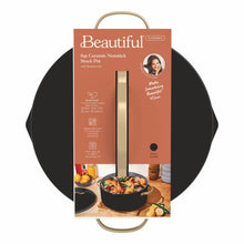 Retail package for 8 qt ceramic nonstick stock pot with strainer lid